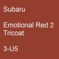 Preview: Subaru, Emotional Red 2 Tricoat, 3-U5.